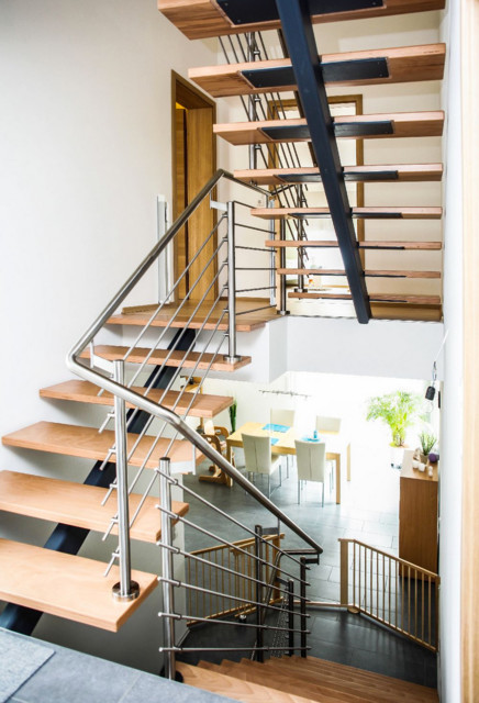 Split-Level-Haus staircase
