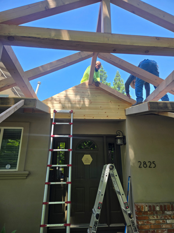 Gabled Entry Addition