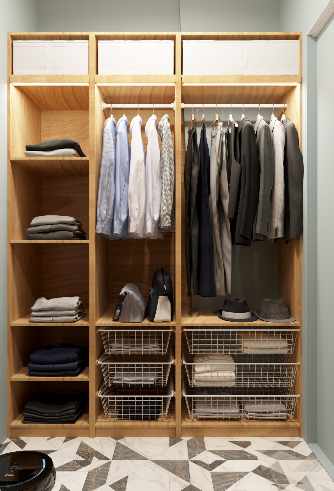 Кофе, мята и корица.