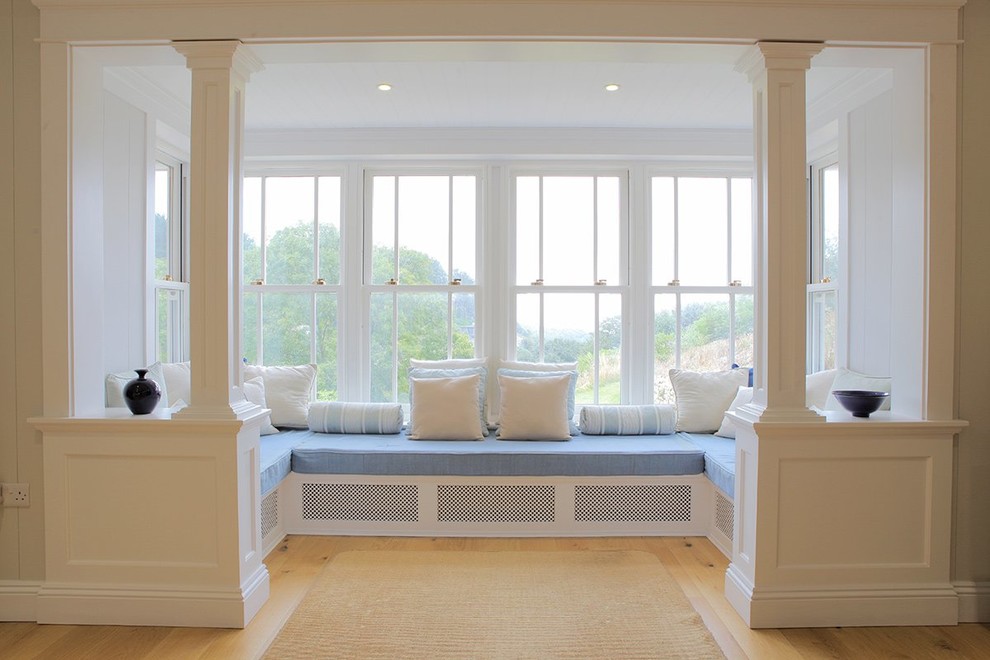 Inspiration for a transitional sunroom in DC Metro.