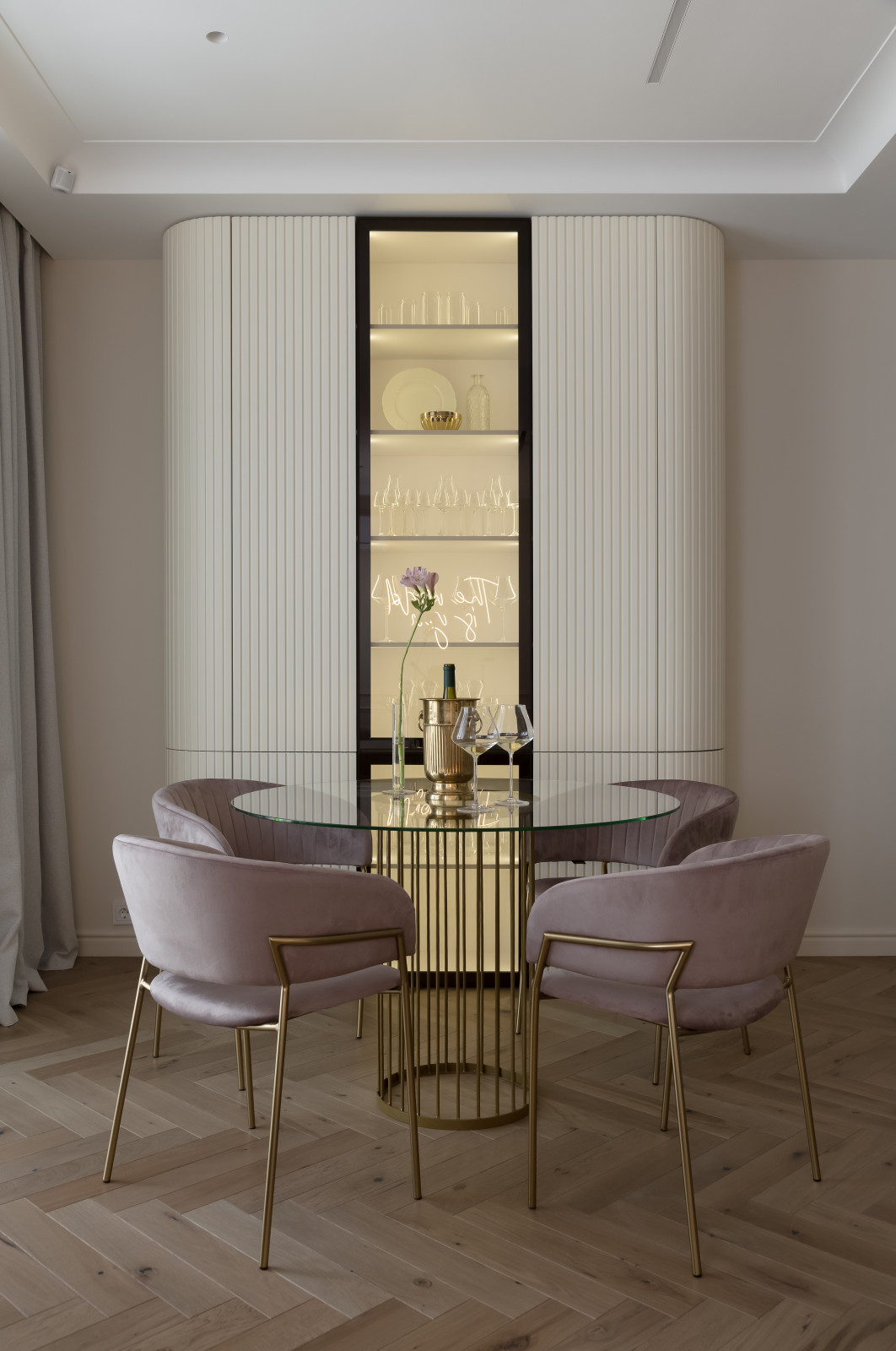 Квартира в мятных тонах