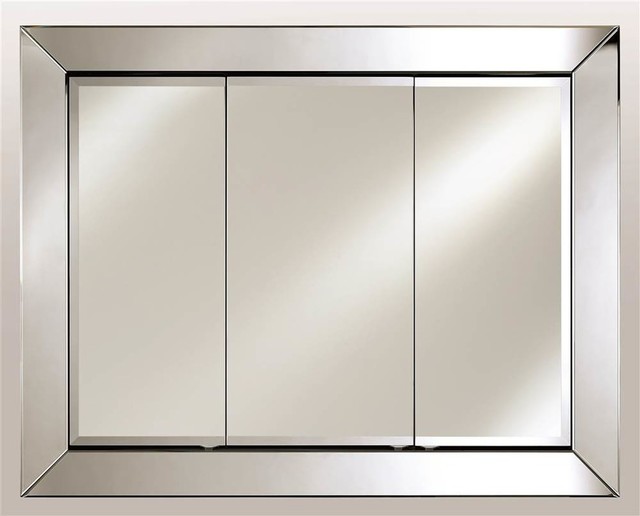 Shopping Large Contemporary Triple Door Medicine Cabinets 51 X40
