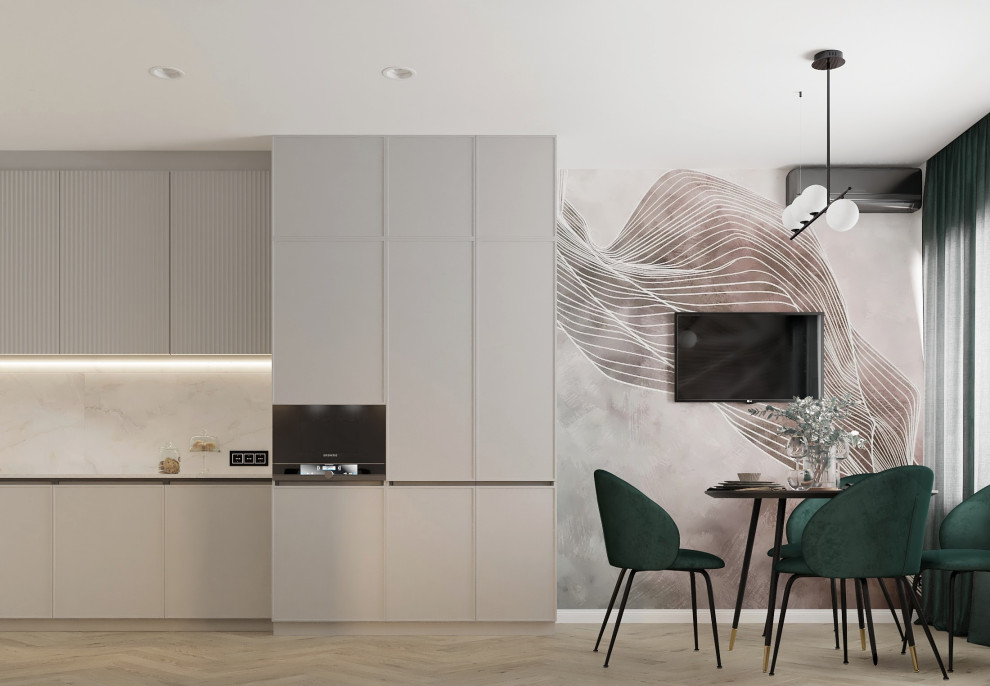 Проект квартиры для семьи в старом фонде.