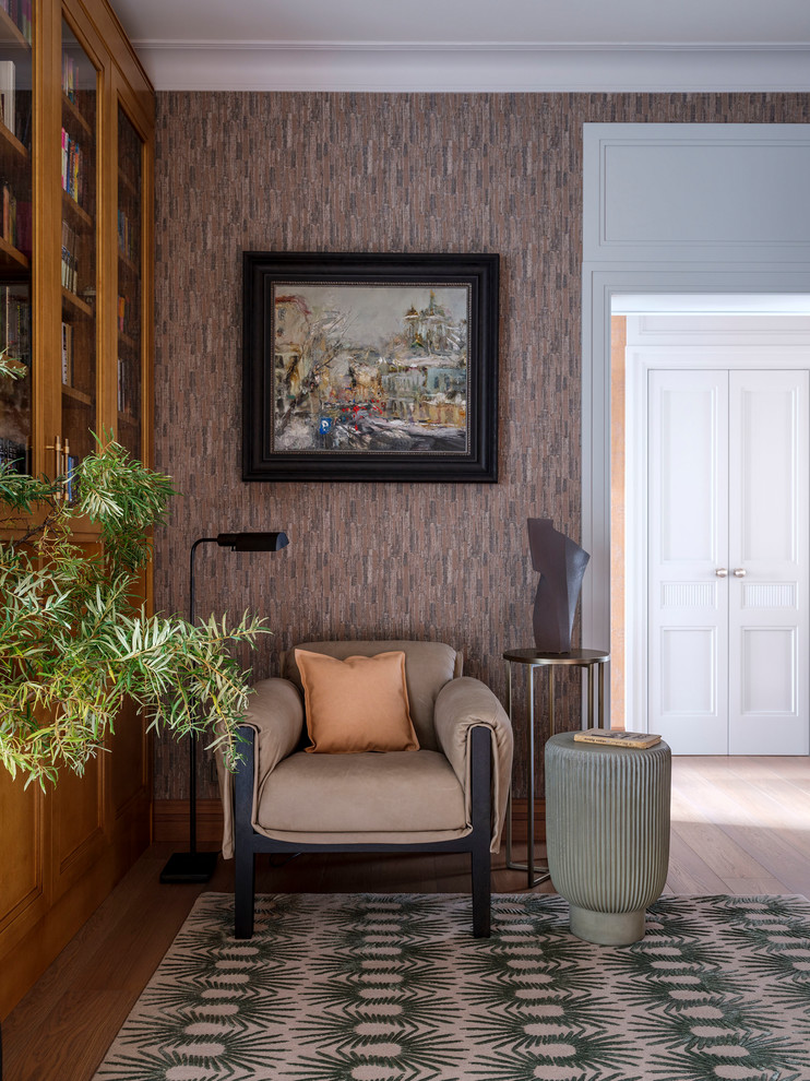 С московским характером. Библиотека.