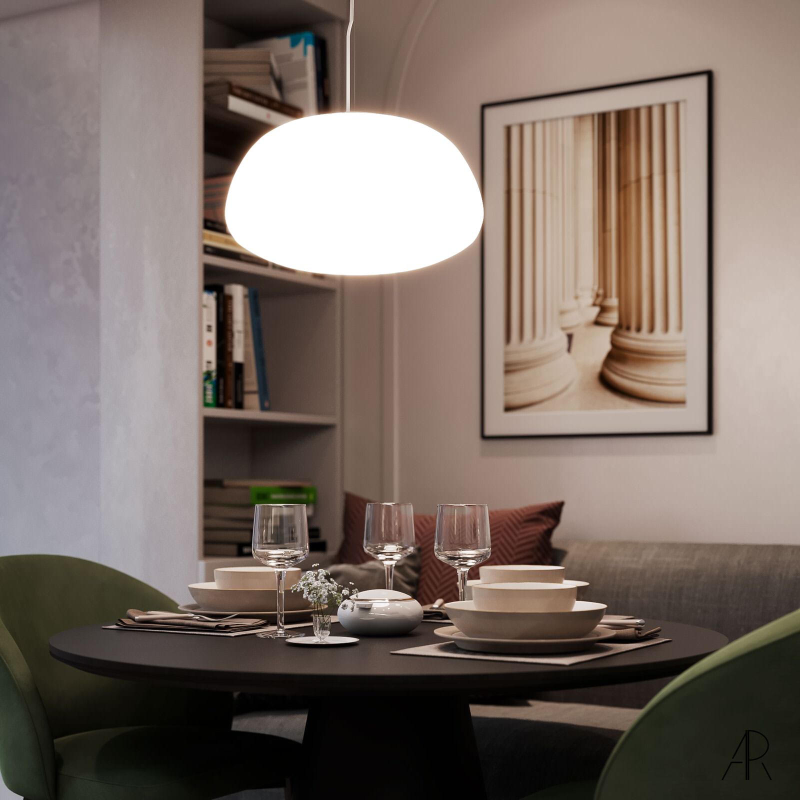 Дизайн легкой кухни во вторичном жилье в Твери