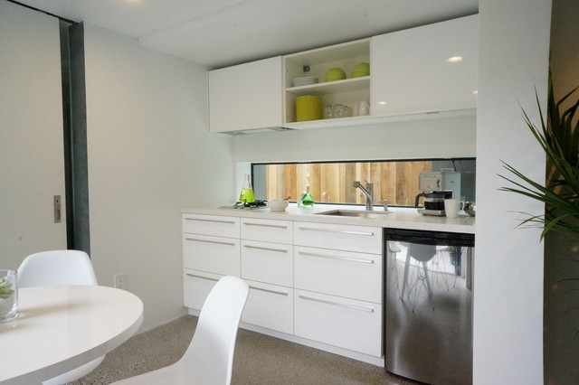 Pied-a-Terre minimalistisch-kueche