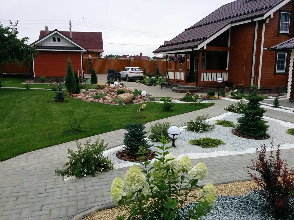 сад, который рисовая я