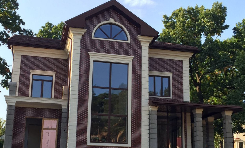 Архитектура и дизайн интерьера загородного дома 500 кв.м.