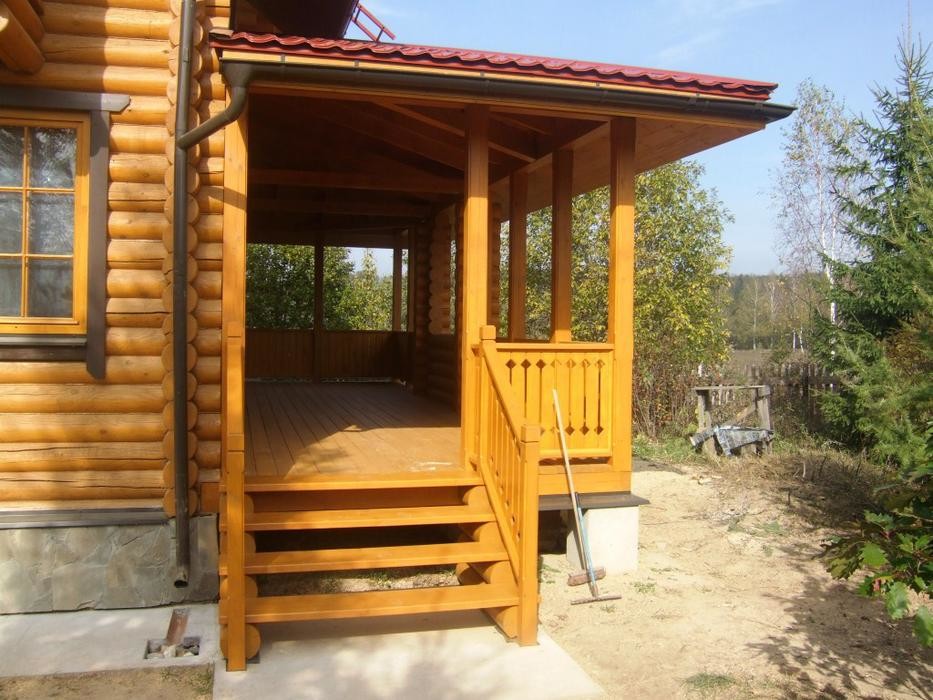 Монтаж сруба в "Завидово"