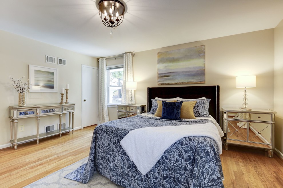 Bedroom - transitional bedroom idea in DC Metro