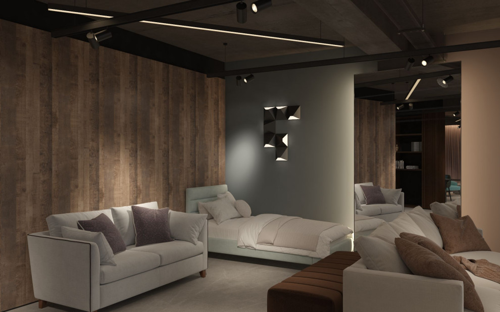 Интерьер мебельного магазина.