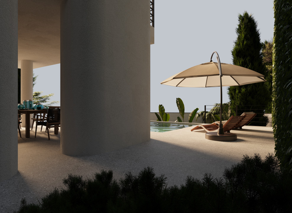 Дом на склоне