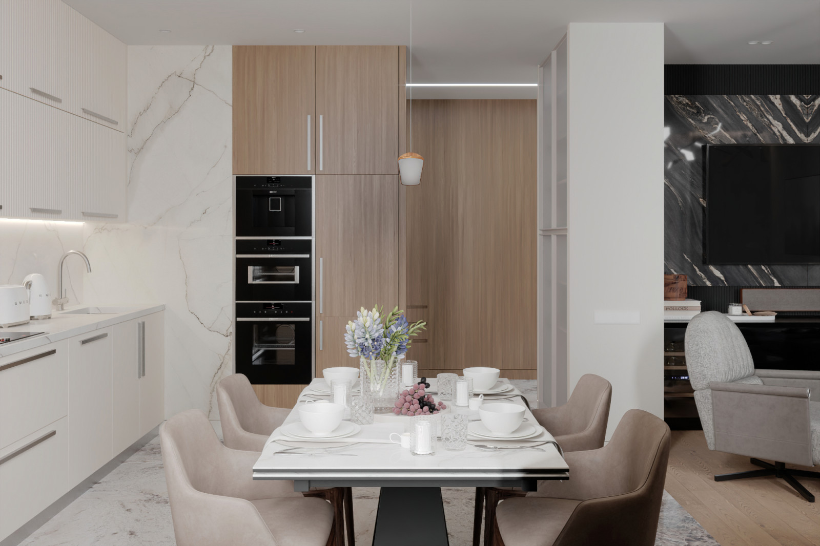 Квартира ЖК Береговой 122 кв.м.