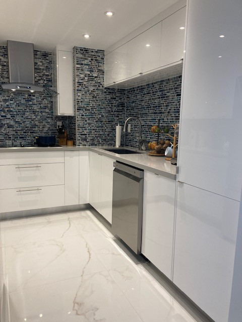 Modern Kitchen Remodel in Sunny Isles