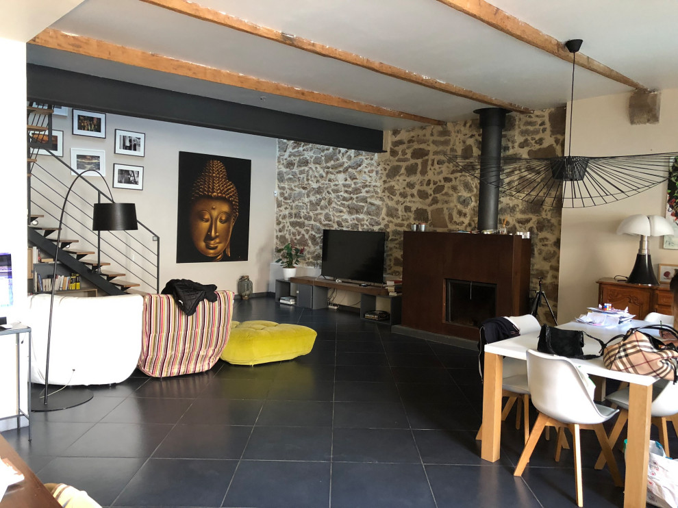 Transformation de l'Espace de vie d'une maison de charme