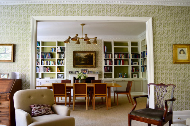 Westminster Mansion Flat eklektisk-vardagsrum