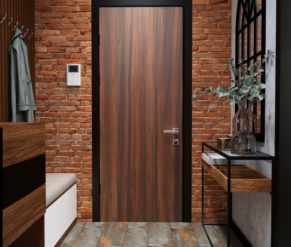 Сталинка-лофт. Гостиная-кухня