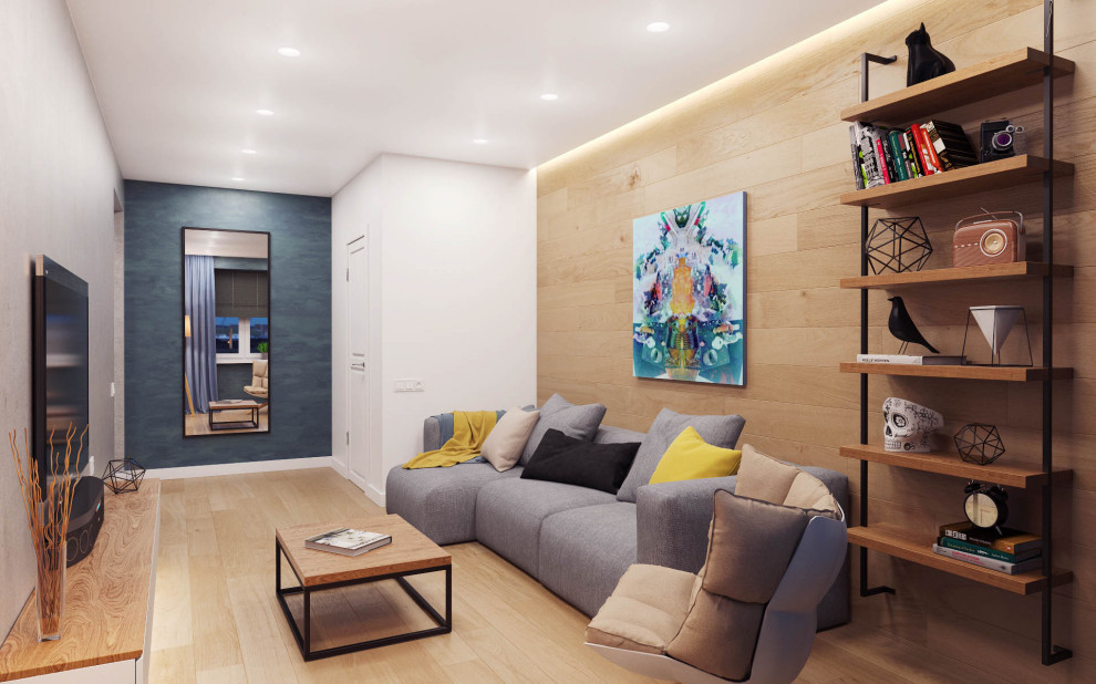 Интерьеры трехкомнатной квартиры в ЖК "Изумрудный" г. Самара