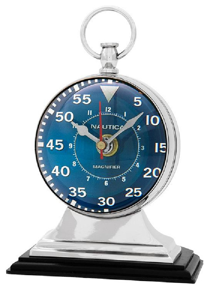 Round Desk Clock Eichholtz Nautica Contemporary Desk And Mantel