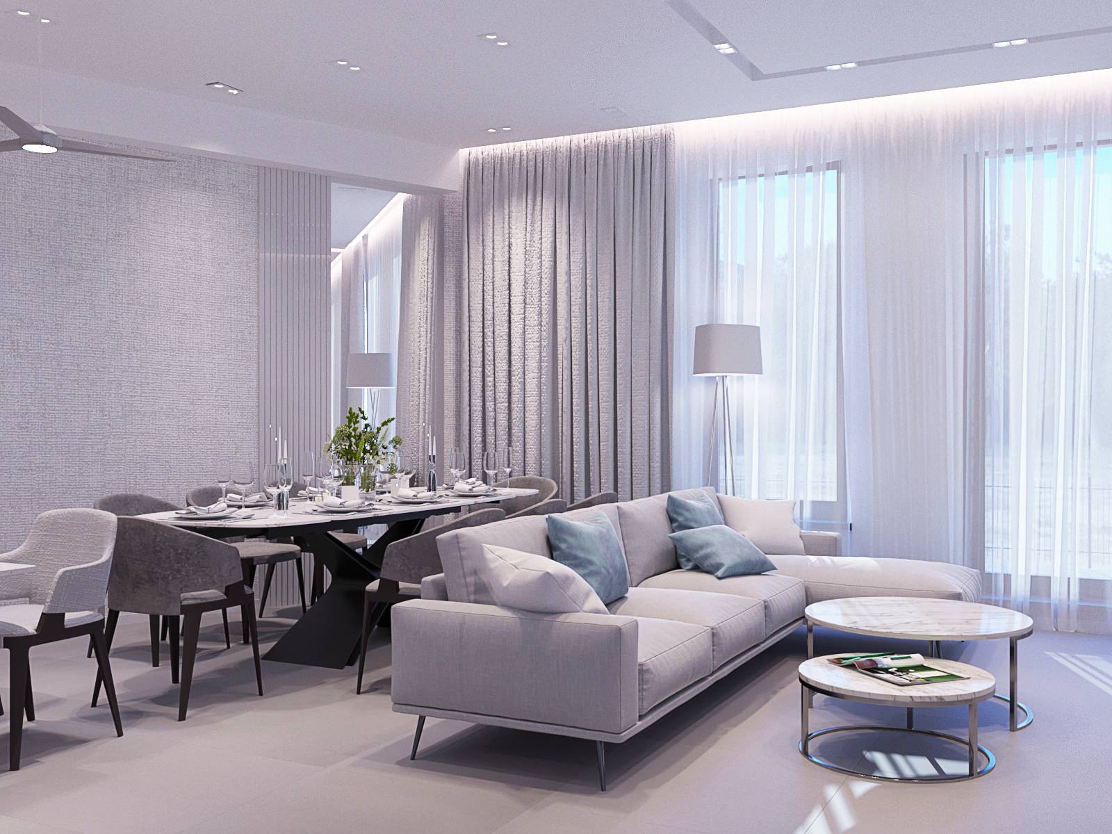 Квартира в ЖК Vander Park, 130 м2