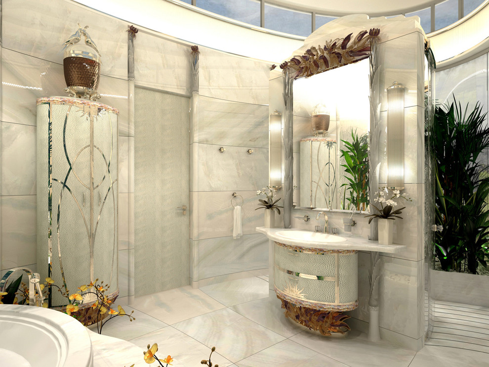 Дизайн-проект ванной комнаты Men Edition