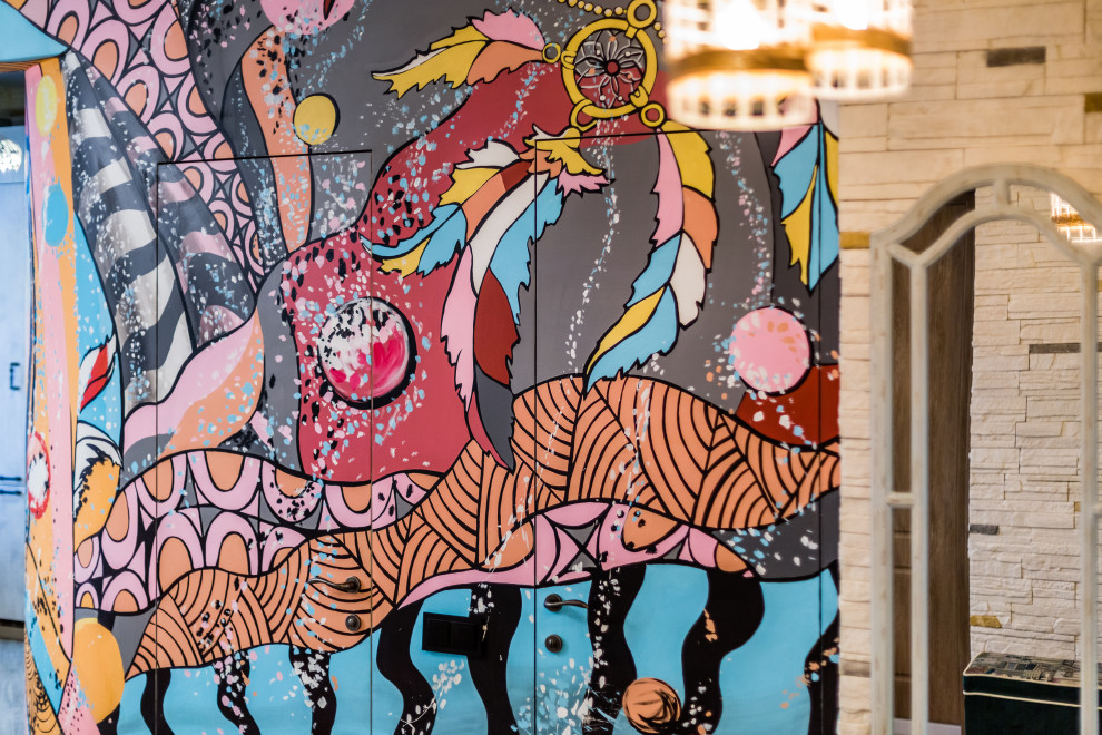 Необычная квартира в стиле Бохо Шик