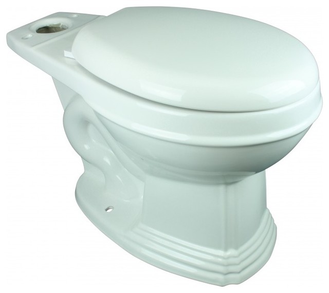 Toilet Parts White Sheffield Round Toilet Bowl Only For 13752