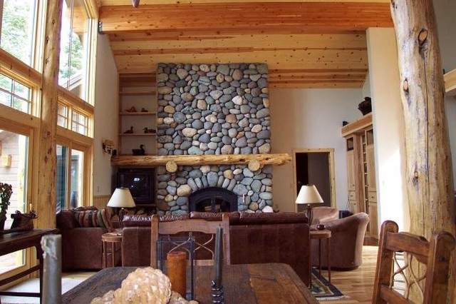 House Design Tahoe Mountain Lodge Style Traditional