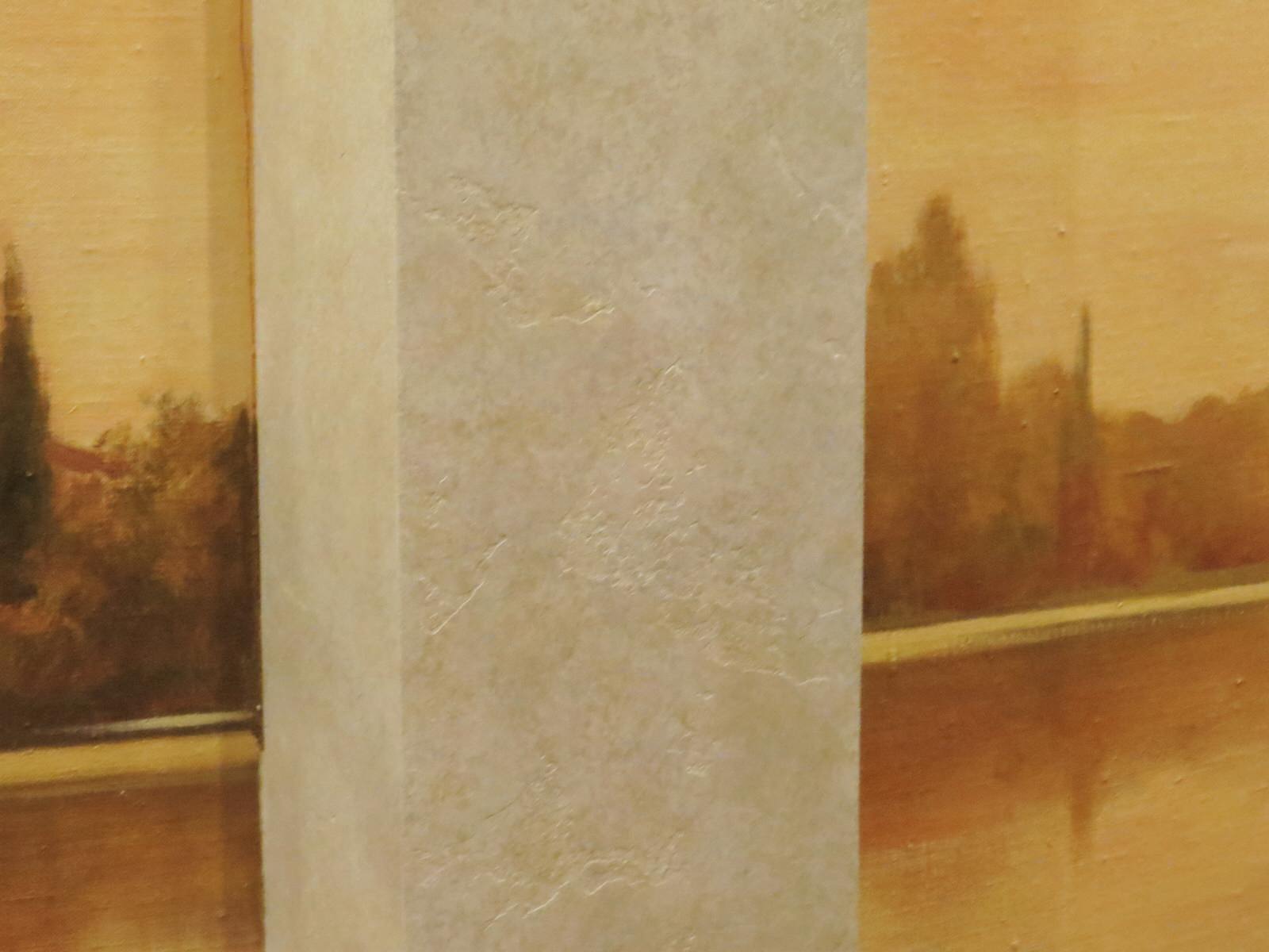 имитация камня в интерьере