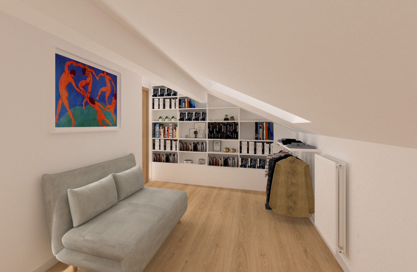 Projet de rénovation d'un appartement sous-toiture - Sallanches (74)