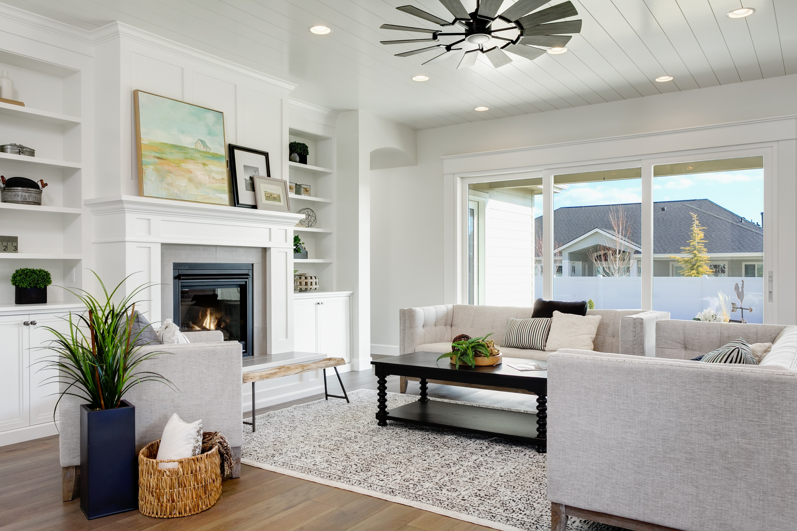 75 All Fireplaces Living Room Ideas You'll Love - December, 2025 | Houzz, image size:2560x1706