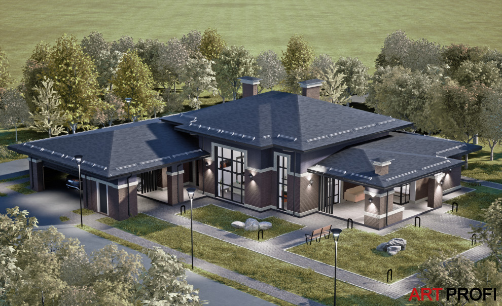 Индивидуальный дом 236 м2