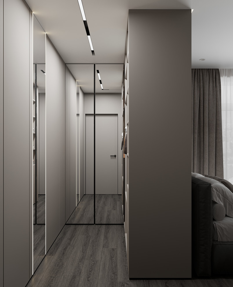 Дизайн-проект квартиры в современном стиле для молодой яркой пары