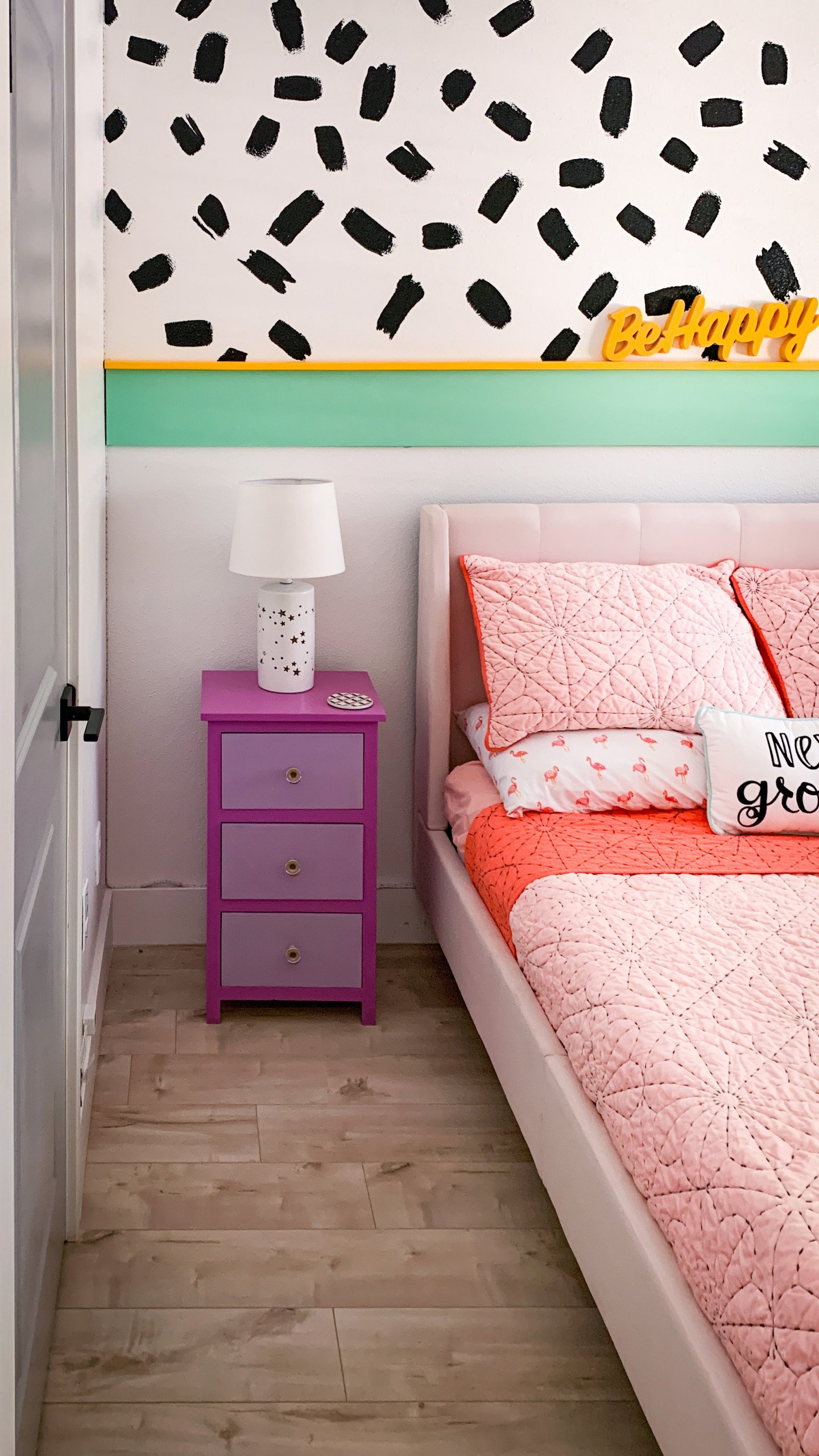 Mint Chip Happy Bedroom