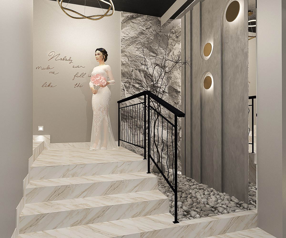 Дизайн-проект  свадебного салона