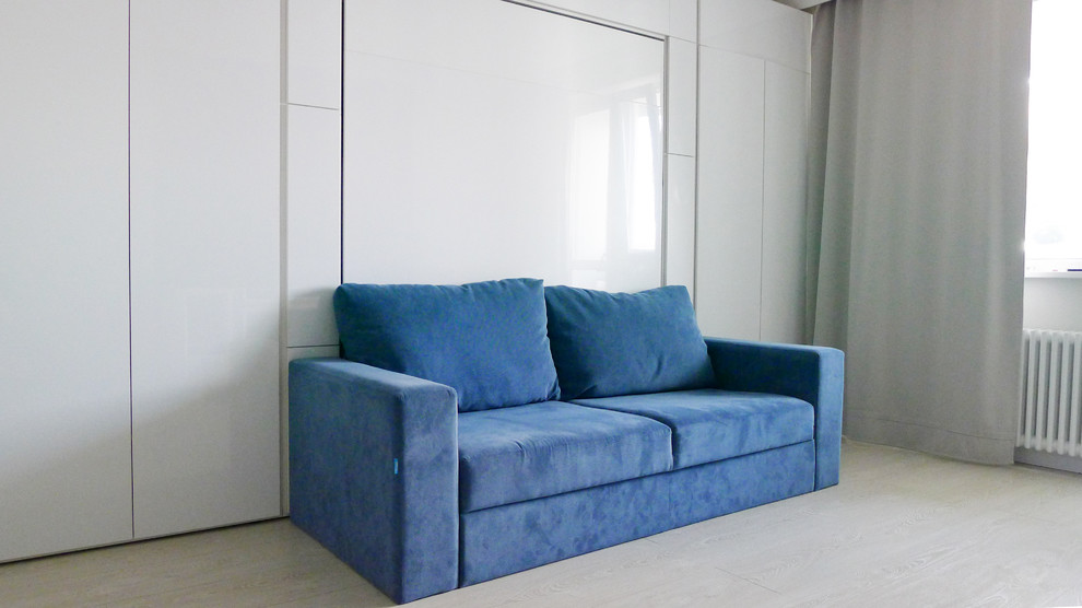 2-х комнатная квартира с синим и розовым