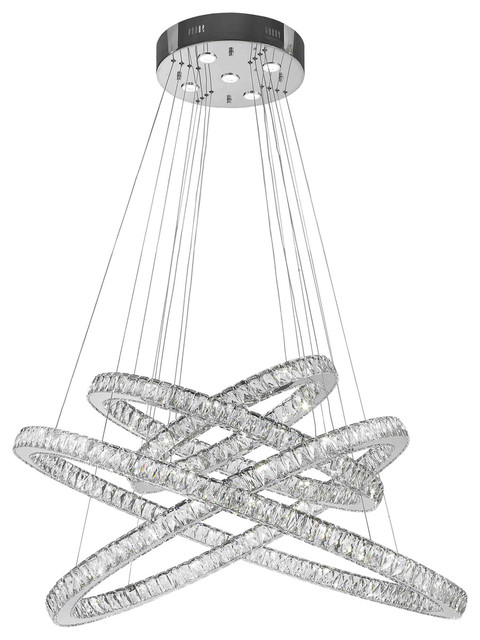 Contemporary Euro Galaxy Led Light Crystal Constellation Ring Contemporary Euro Galaxy Led Light Crystal Constellation Ring Chandelier