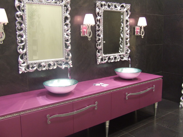 Valentino Tiles by Lea Bassani contemporary-bathroom