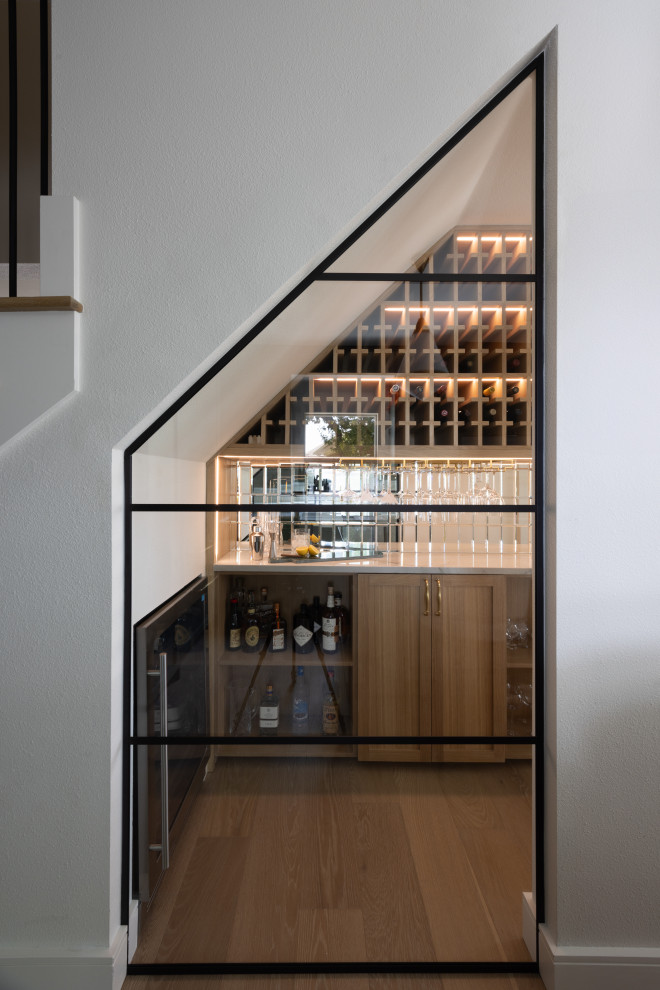Minimalist home design photo in Austin