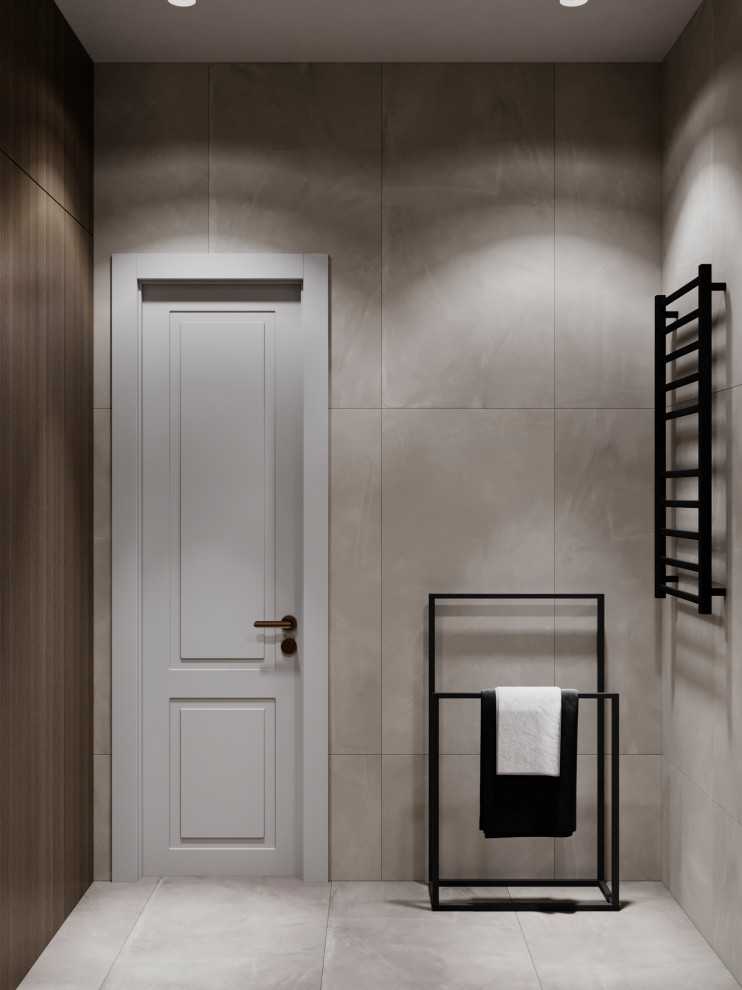 Современный mid-century в ЖК Западный Порт