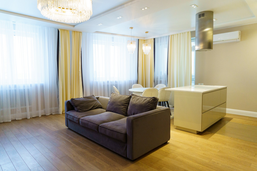 Дизайнерский ремонт квартиры 130 м²