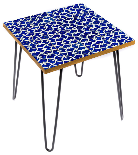S Dots Side Table, 20"