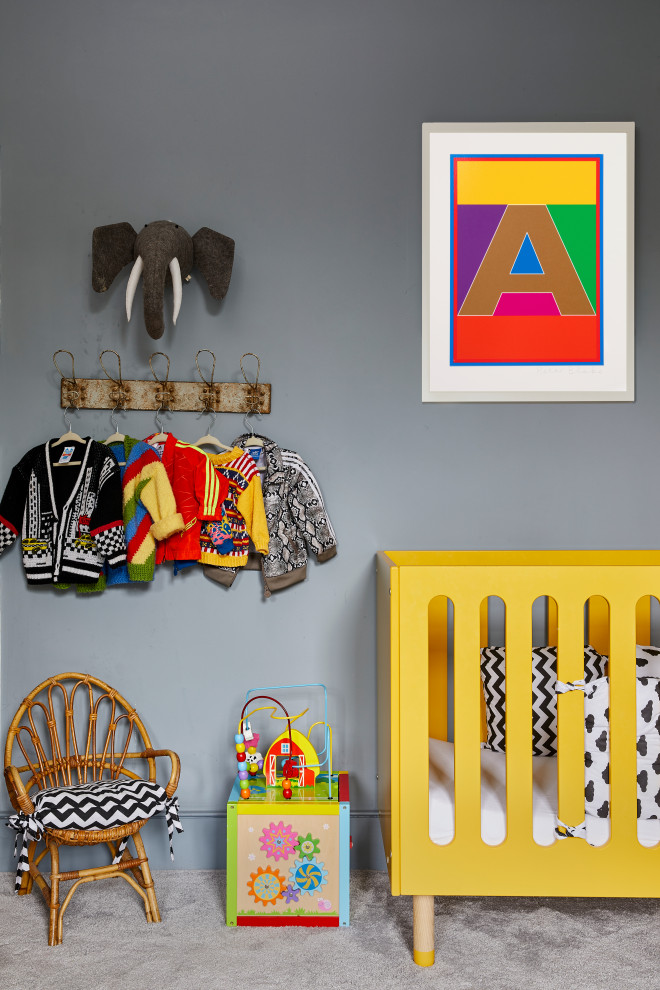 Design ideas for an eclectic nursery in London.