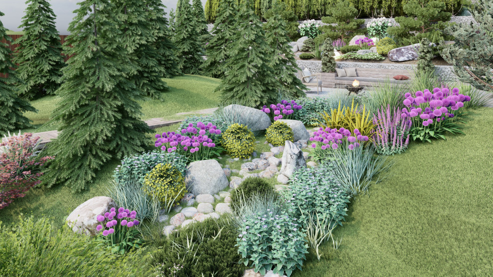 Композиция растений