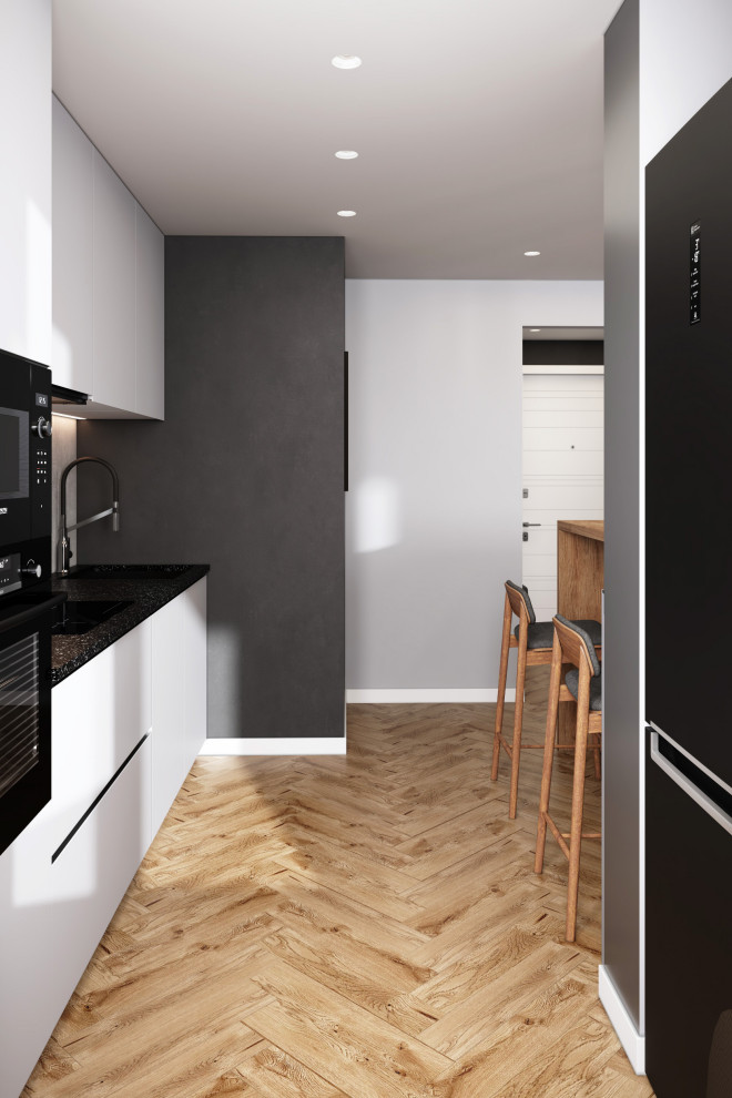 Минималистичная современная гостиная