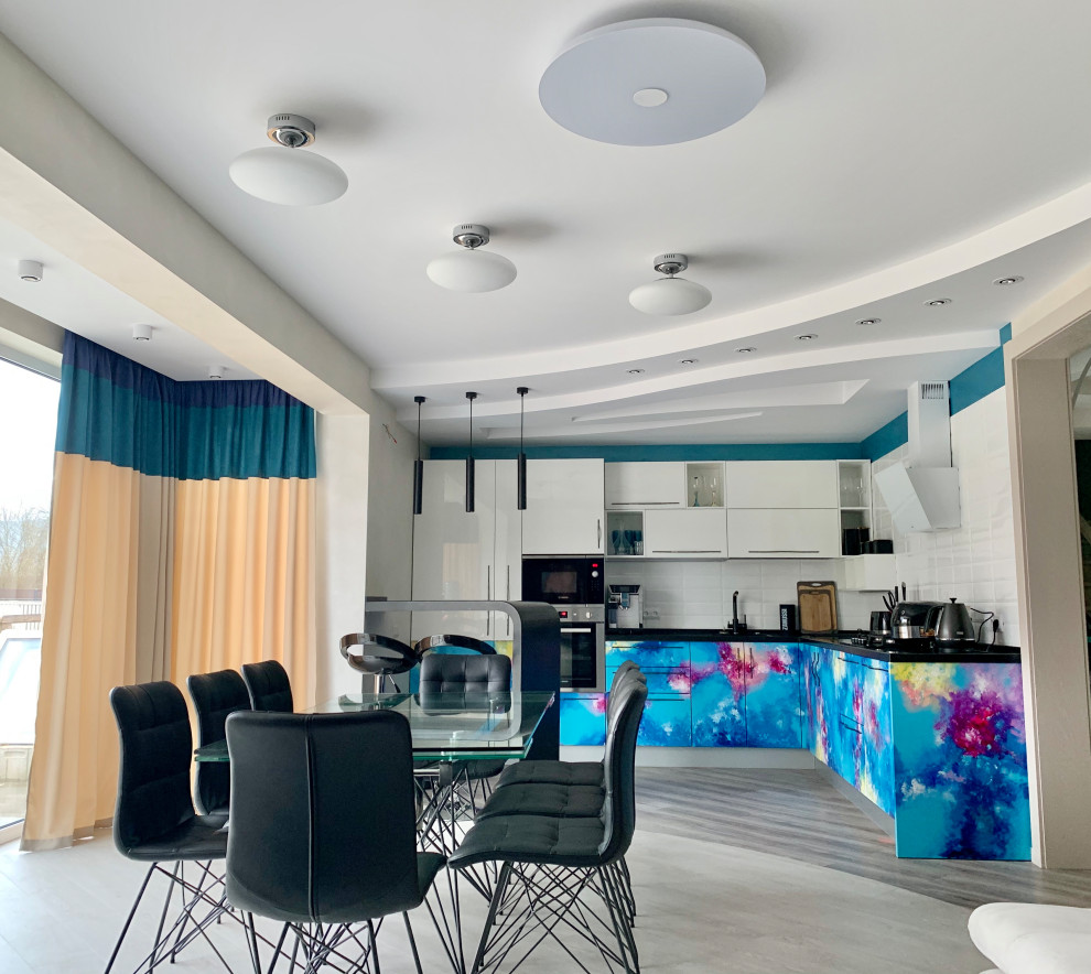 Дом 190 кв.м. "На Волне" Визуализация и реализация.