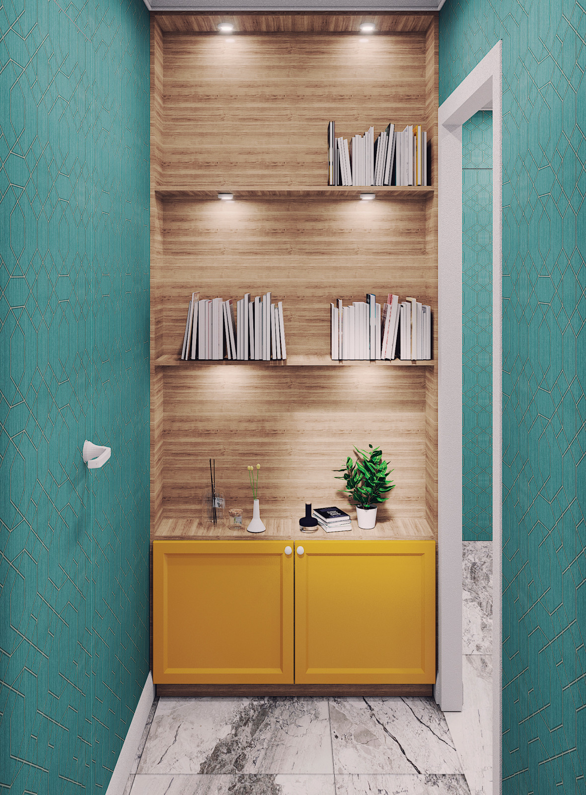 3-ком. квартира в стиле фьюжн