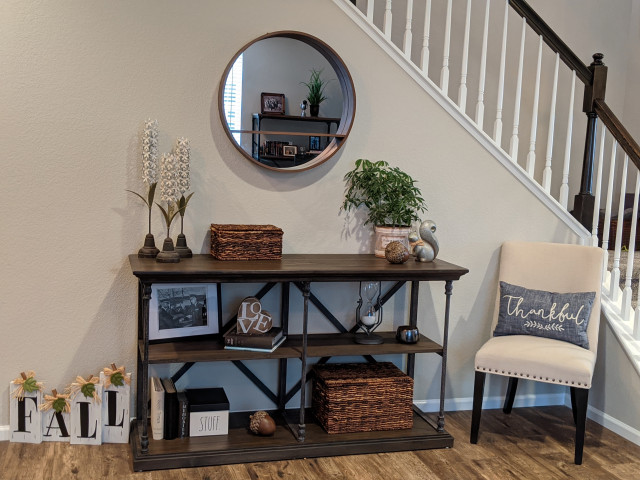 Entryway decor- after 