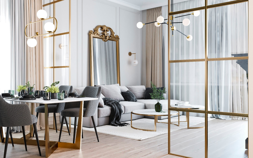 Квартира во французском стиле