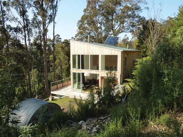 Celery top Cladding contemporary-house-exterior